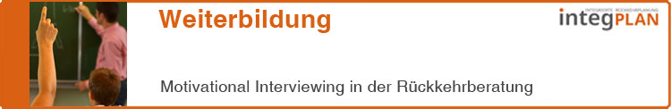 Bild Präsenzveranstaltung Motivational Interviewing in der Rückkehrberatung 23.09.2025 - 24.09.2025