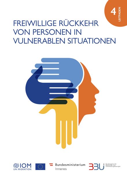 Titelseite: Freiwillige Rückkehr von Personen in vulnerablen Situationen, IOM Leitfaden 4