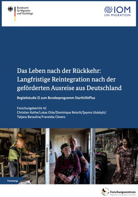 Titelseite: Das Leben nach der Rückkehr, BAMF-Forschungsbericht 42